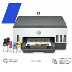 HP - Impresora Multifuncional Smart Tank 720 Wifi - Dúplex