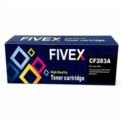 FIVEX - Tóner Compatible 83A CF283A Negro – HP M127fn / M225dw - 1500 Páginas