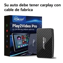 GENERICO - Convertidor adaptador Android Auto o Carplay A Inalambrico Con youtube netflix disney