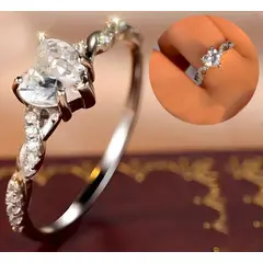 GENERICO - Anillo De Pareja Amor Eterno Regalo Unico Estuche