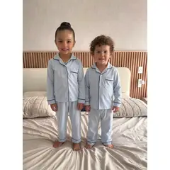 GENERICO - Pijama Niño 100% algodón Pima extra suave - T2