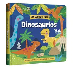 LEXUS - Libro infantil Descubre y Toca Dinosaurios