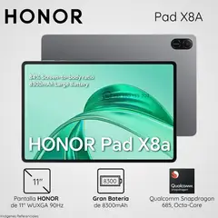 HONOR - Tablet Pad X8A Snapdragon 4GB RAM 128 GB 11" WUXGA
