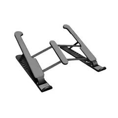 XTECH - Soporte Plegable para Laptop XTA-130, 6 Niveles de Inclinación y para Portátiles de 11 a 17"