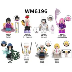 GENERICO - WM6196 Minifiguras de la serie ONE PIECE
