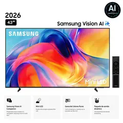SAMSUNG - Televisor 43" Mini LED 43M70H Vision AI Smart TV - Nuevo 2026
