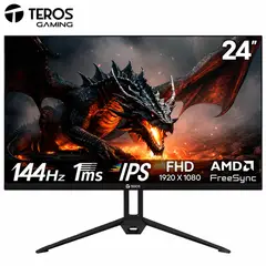 Teros - Monitor TE-2417S, 24 FHD IPS, 144Hz, 1ms, Parlante