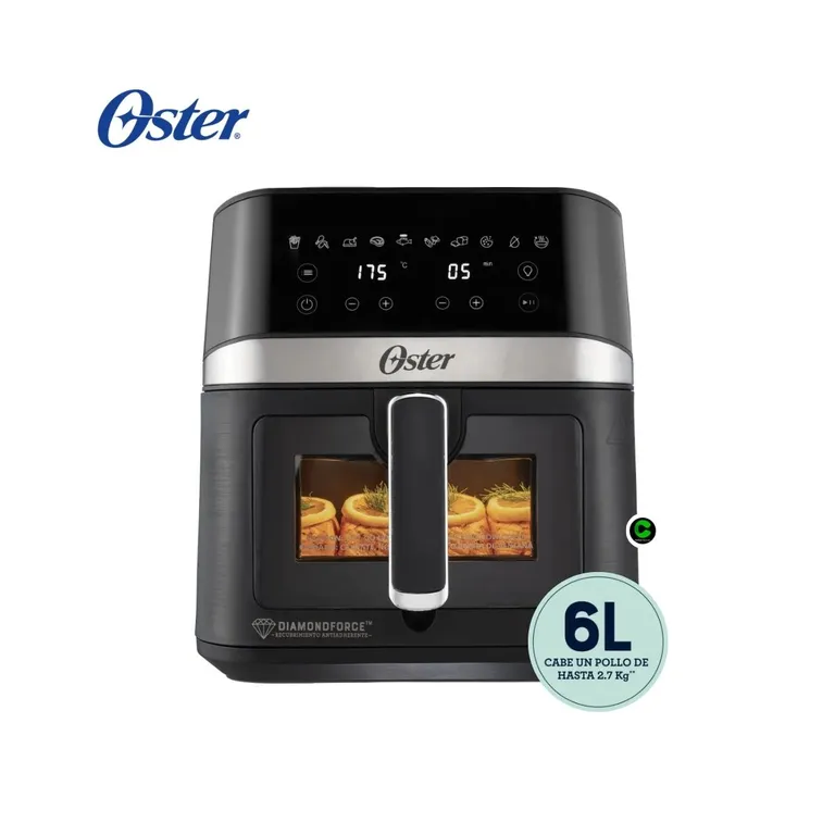 Freidora de Aire Digital 6Litros CKSTAF60WDDF Con 10 Programas