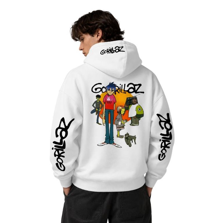 Polera con capucha de Gorilaz - Eclipse