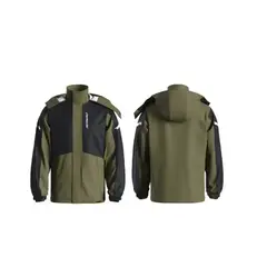 MOTOWOLF - Traje impermeable L verde