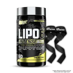 NUTREX RESEARCH - Lipo 6 Black Intense - 60 cápsulas + Straps