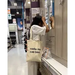 NATTY BAGS - Nadie me cae bien - tote bag