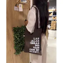 NATTY BAGS - Las malas vibras no van con mi oufit - tote bag