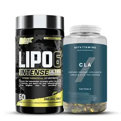 NUTREX RESEARCH - Lipo 6 Black Intense - 60 cápsulas + CLA myprotein - 60 Cápsulas