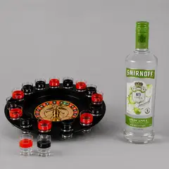 SMIRNOFF - Pack Ruleta de Shots + Vodka Green Apple Manzana