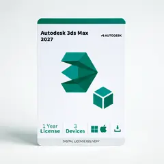 GENERICO - Autodesk 3ds Max 2027 EDU - Clave de Activación Física 12 Meses