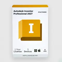 GENERICO - Autodesk Inventor Professional 2027 EDU - Clave de Activación Digital 12 Meses