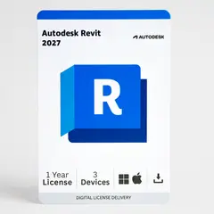 GENERICO - Autodesk Revit 2027 EDU - Clave de Activación Física 12 Meses