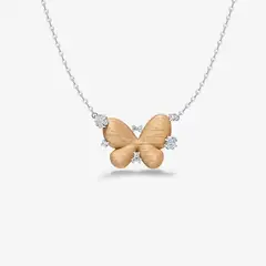 GENERICO - Collar Hefang De Mariposa Estrellada Circonitas Mujer Joyería Elegante