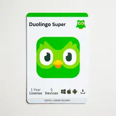 GENERICO - Duolingo Super EDU - Acceso Digital 12 Meses