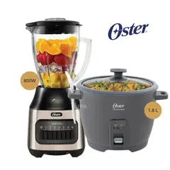 OSTER - Combo Licuadora NPB+ Olla Arrocera 1.8 Litros