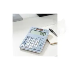 CASIO - Calculadora De Escritorio Mx-12B Celeste