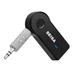 SEISA - Adaptador Receptor de Audio Bluetooth Convierte Equipos de Audio a Bluetooth 3.5mm Inalámbrico