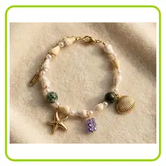 GENERICO - Pulsera con Dijes Encanto del Mar