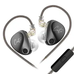 KZ - Audífonos In-Ear KZ-Castor HiFi Graves Dinámicos Con Micrófono