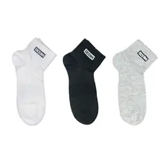 MINTANA - PACK 3 MEDIAS TOBILLERAS ANTIBACTERIALES SIN COSTURA ALGODON HOMBRE
