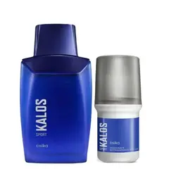 Esika - Kalos Sport Perfume de Hombre +Desodorante Roll On