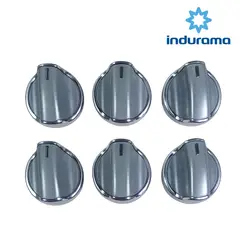 INDURAMA - Juego de 06 perillas Quarzo