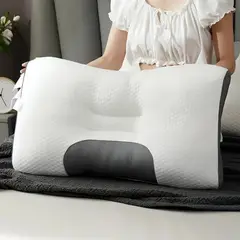 OEM - Almohada Ergonómica De Descanso Cervical Antidolor De Cuello