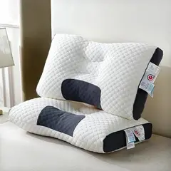 OEM - Pack x2 Almohada Ergonómica De Descanso Cervical Antidolor De Cuello