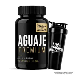 MUJER AGUAJE - AGUAJE PREMIUM - 100 Capsulas + Shaker
