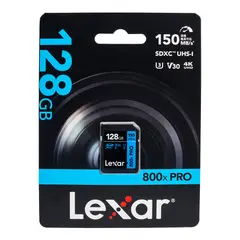 LEXAR - Memoria SD PRO 128 GB V30 UHS-I