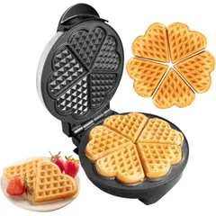 OEM - Wafflera Profesional Para Waffles Belgas Moldes Corazón