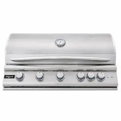 HIGRILL - Parrilla A Gas de 6 Quemadores con Rostizador Y Sellador Integrado Modelo de Alta Gama: Pyrolux 411