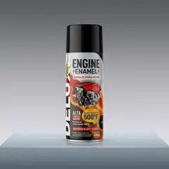 VARIOS - PINTURA EN SPRAY DE ALTA TEMPERATURA NEGRO MATE 400ML ENGINE - FACIL DE USAR