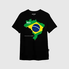 NATION STORE - Polo Urbano Unisex Brasil Mapa