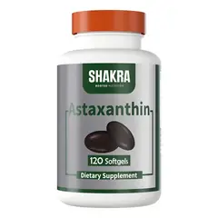 SHAKRA - Astaxantina Astaxanthin 12 mg 120 Capsulas gel