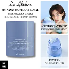 Dr Althea - Bálsamo Limpiador Facial Piel Mixta y Grasa - Pore Refresh Grinding Cleansing Balm 50gr
