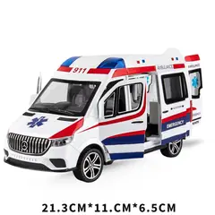 GENERICO - Colección de Ambulancia Mercedes Benz de 20 cm
