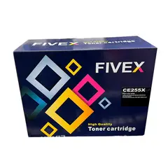 FIVEX - Toner 55X de Alta Calidad Rendimiento de 12.500 páginas M521, HP LaserJet PRO M525