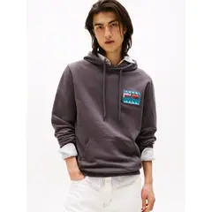 TOMMY HILFIGER - SWEATSHIRT TJM REG DNA FLAG PLAY HOODIE E
