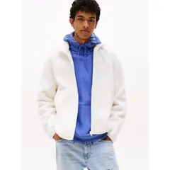 TOMMY HILFIGER - SWEATSHIRT TJM RLX BADGE FZ TEDDY TH