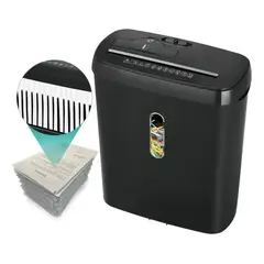 U BUY - Destructora Cd Trituradora De Documentos 8 Hojas 11 Lt