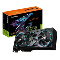 AORUS - Geforce Rtx 5070 Master - Tarjeta Gráfica 12Gb Gddr7, Pcie, Conexión Dp, Alto Rendim
