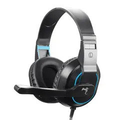 KOLKE - Audífonos gaming Phoenix KGA-435 driver 40 mm iluminación LED azul