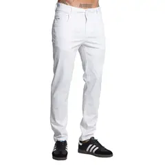THE CULT - Pantalón Drill Confort Premium - Semi Pitillo Fit - Signature